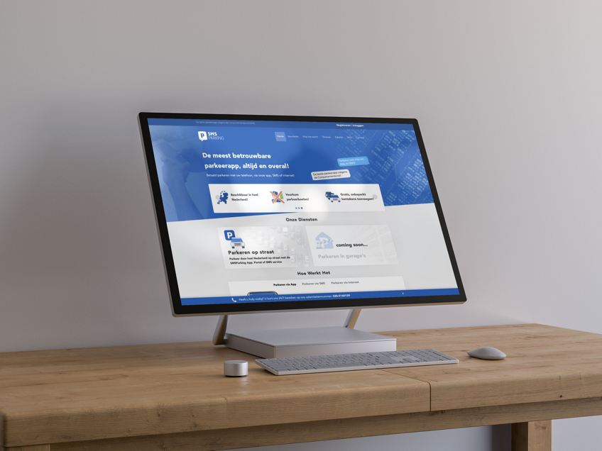website desktop small